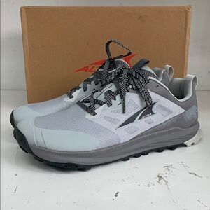Altra Lone Peak 9 Gray and White Running Shoes